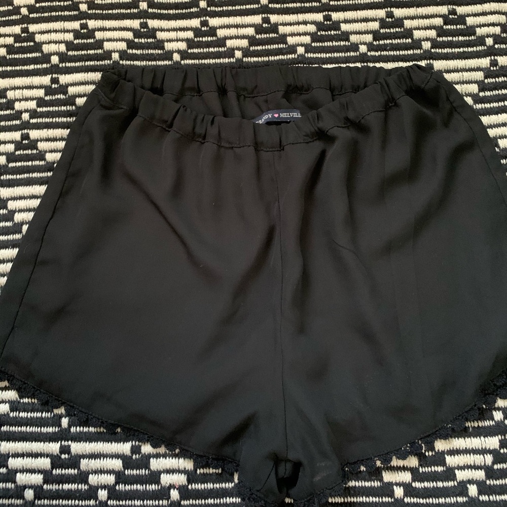 Brandy Melville Black Leticia Shorts